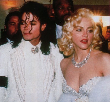 Michael Jackson y Madonna cuando eran más jóvenes